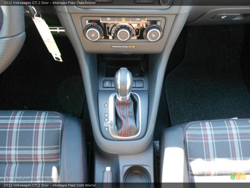 Interlagos Plaid Cloth Interior Transmission for the 2012 Volkswagen GTI 2 Door #55456619