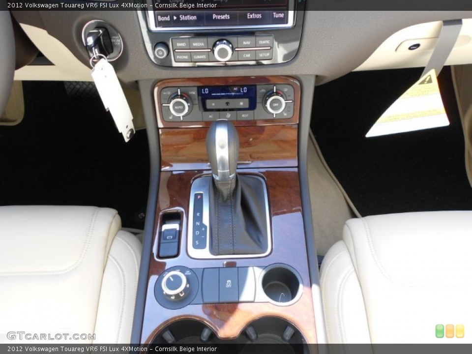 Cornsilk Beige Interior Transmission for the 2012 Volkswagen Touareg VR6 FSI Lux 4XMotion #55456820