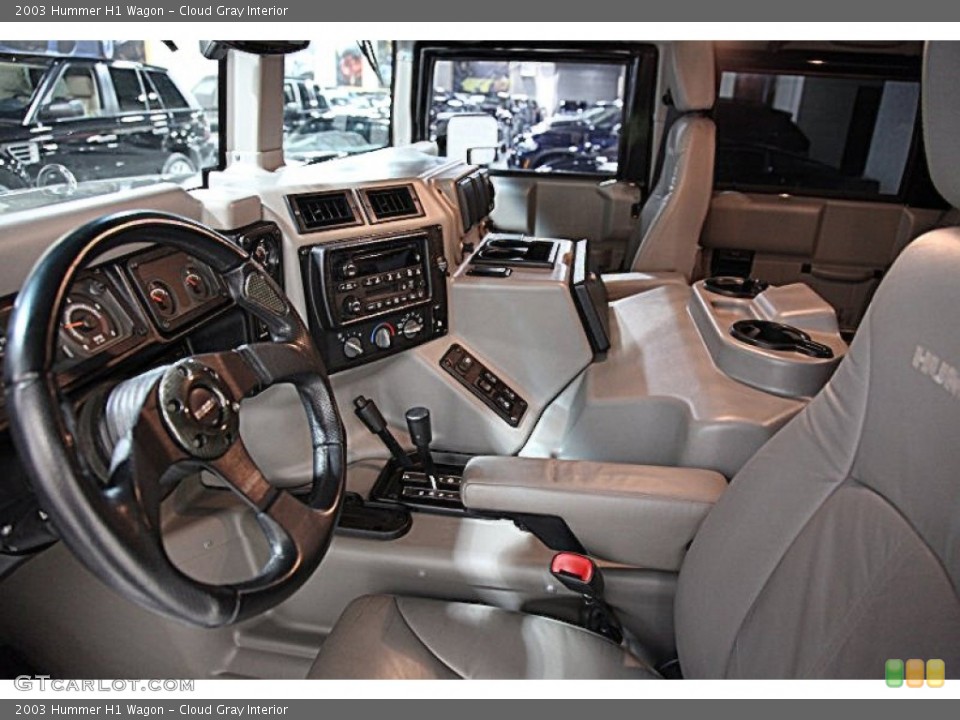 Cloud Gray Interior Photo for the 2003 Hummer H1 Wagon #55457189