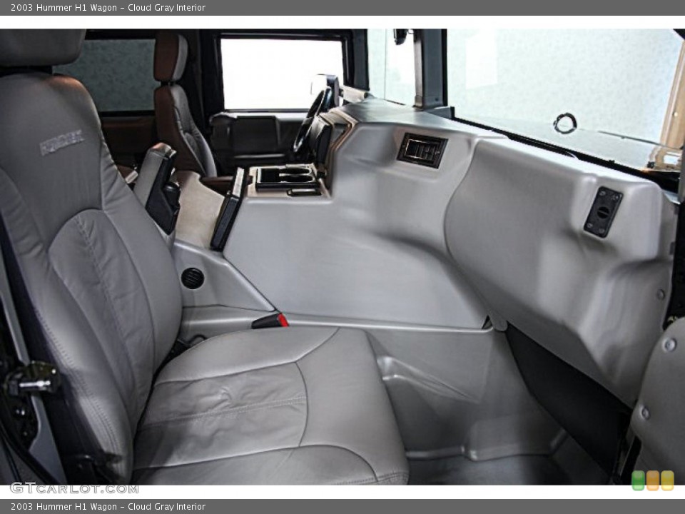 Cloud Gray Interior Photo for the 2003 Hummer H1 Wagon #55457198