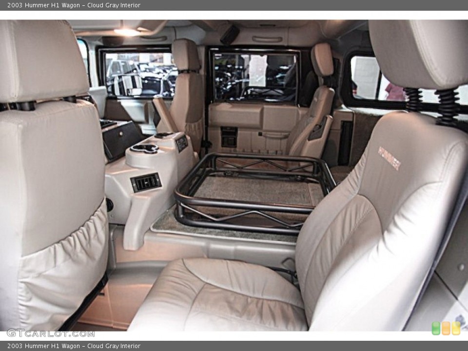 Cloud Gray Interior Photo for the 2003 Hummer H1 Wagon #55457216