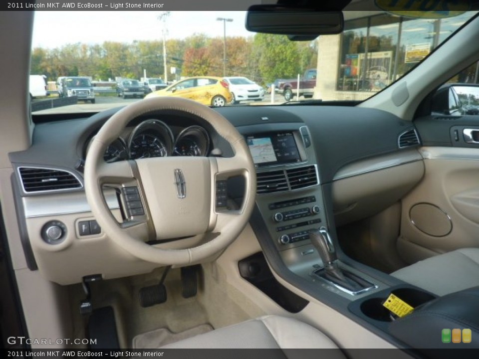 Light Stone Interior Dashboard for the 2011 Lincoln MKT AWD EcoBoost #55458143