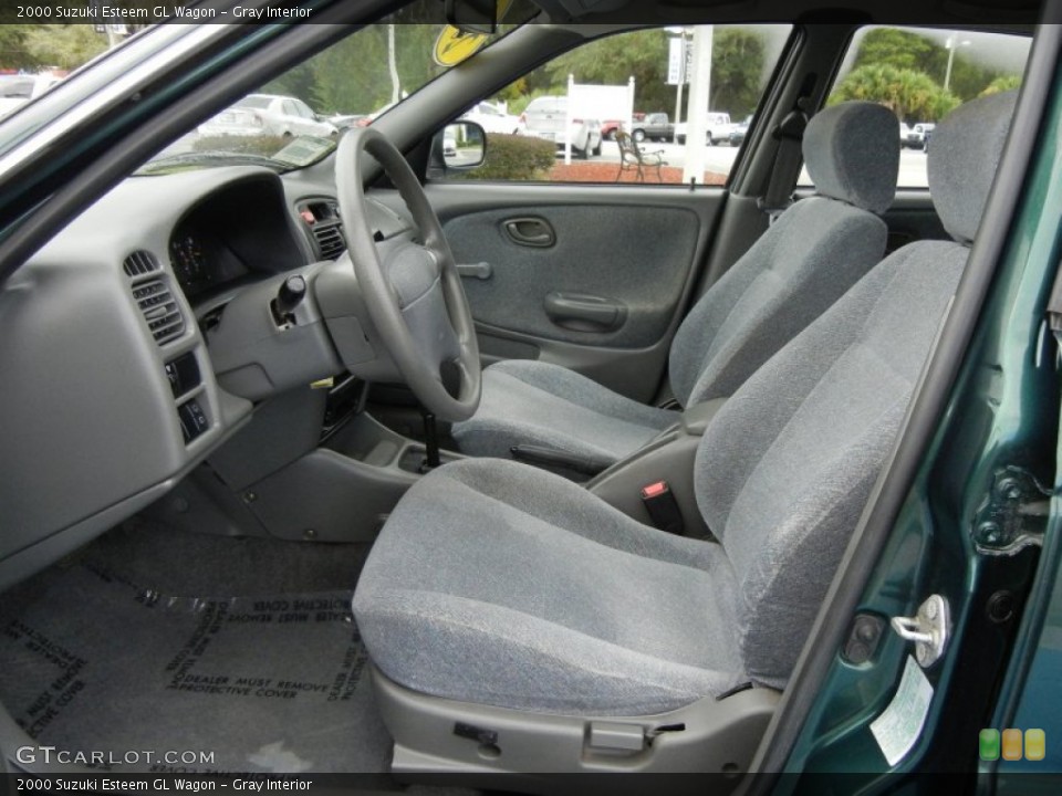 Gray Interior Photo for the 2000 Suzuki Esteem GL Wagon #55458689