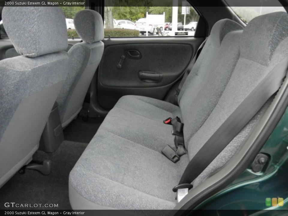Gray Interior Photo for the 2000 Suzuki Esteem GL Wagon #55458713
