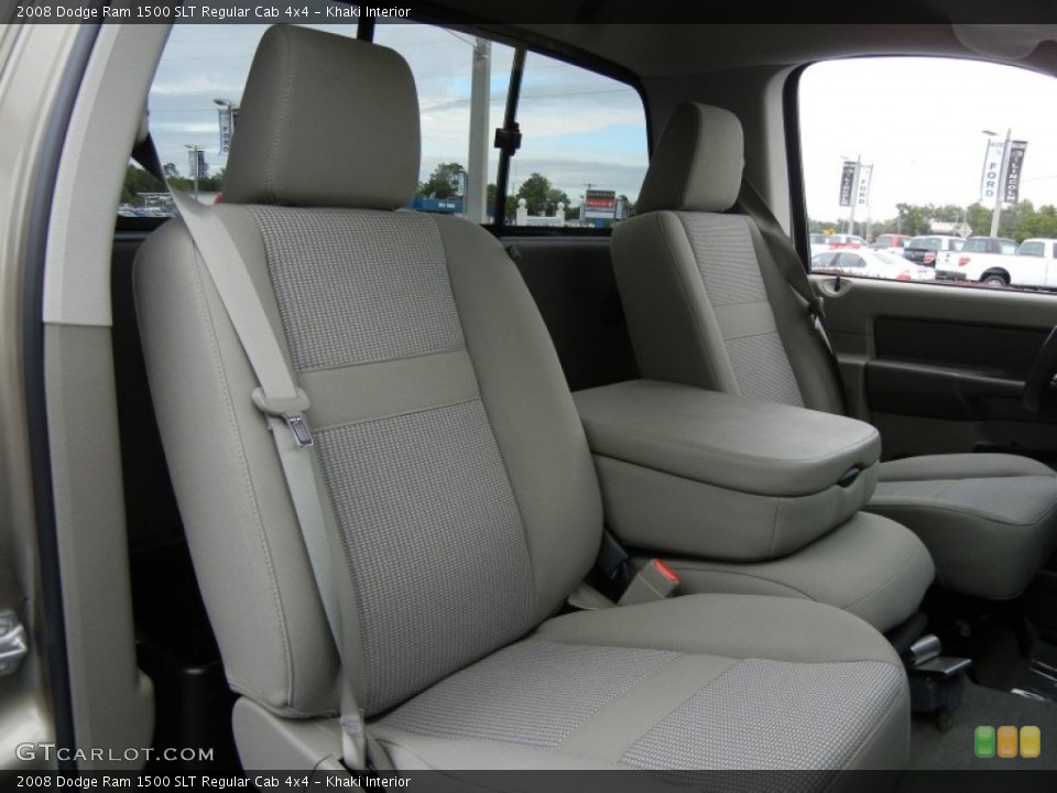 Khaki Interior Photo for the 2008 Dodge Ram 1500 SLT Regular Cab 4x4 #55459514