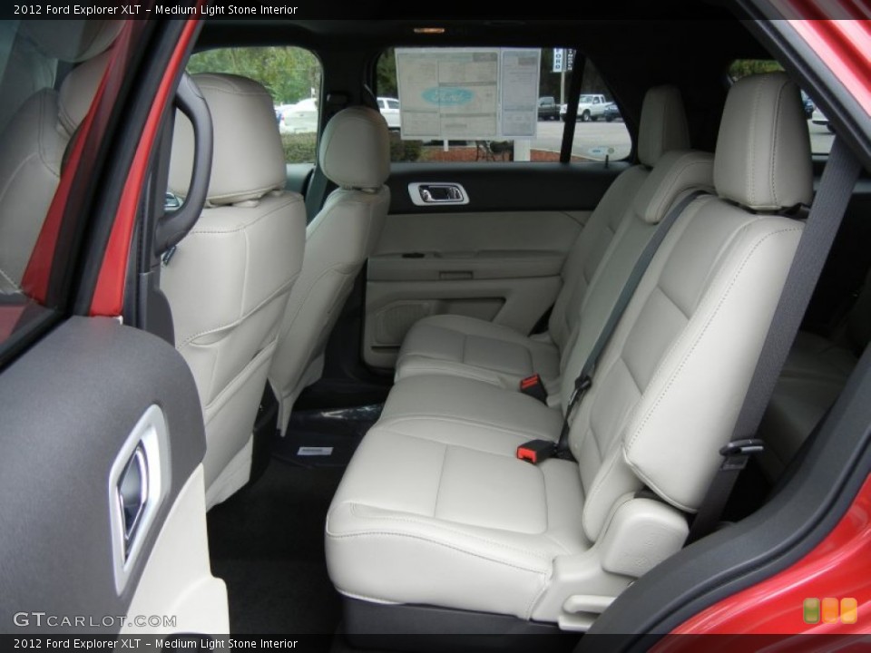 Medium Light Stone Interior Photo for the 2012 Ford Explorer XLT #55460204
