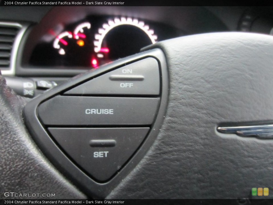 Dark Slate Gray Interior Controls for the 2004 Chrysler Pacifica  #55460399