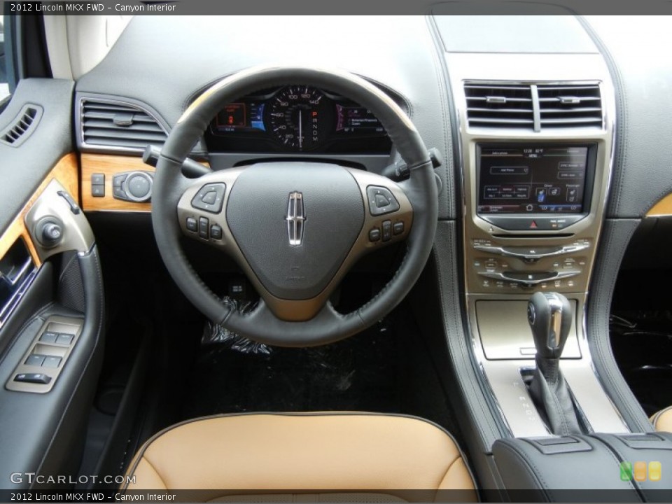 Canyon Interior Dashboard For The 2012 Lincoln Mkx Fwd