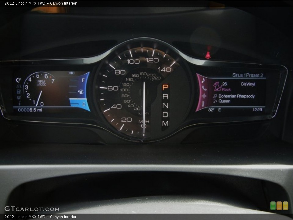 Canyon Interior Gauges for the 2012 Lincoln MKX FWD #55460577