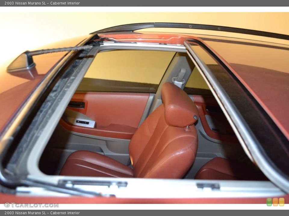 Cabernet Interior Sunroof for the 2003 Nissan Murano SL #55460768