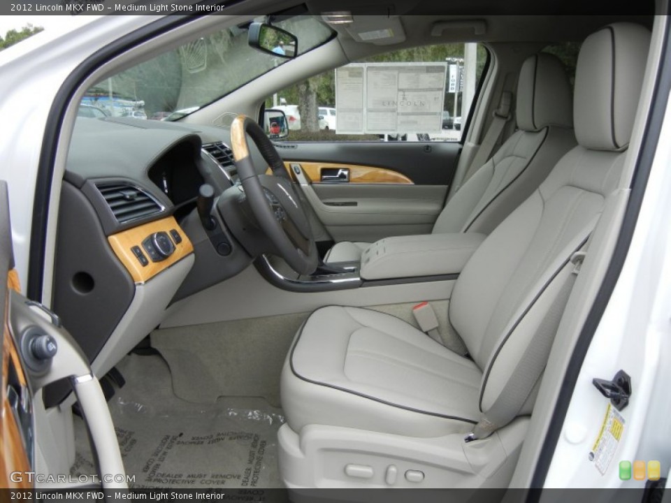 Medium Light Stone Interior Photo for the 2012 Lincoln MKX FWD #55460870