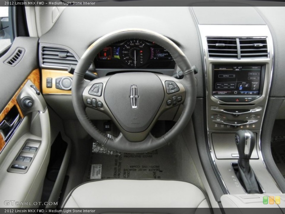 Medium Light Stone Interior Dashboard for the 2012 Lincoln MKX FWD #55460891