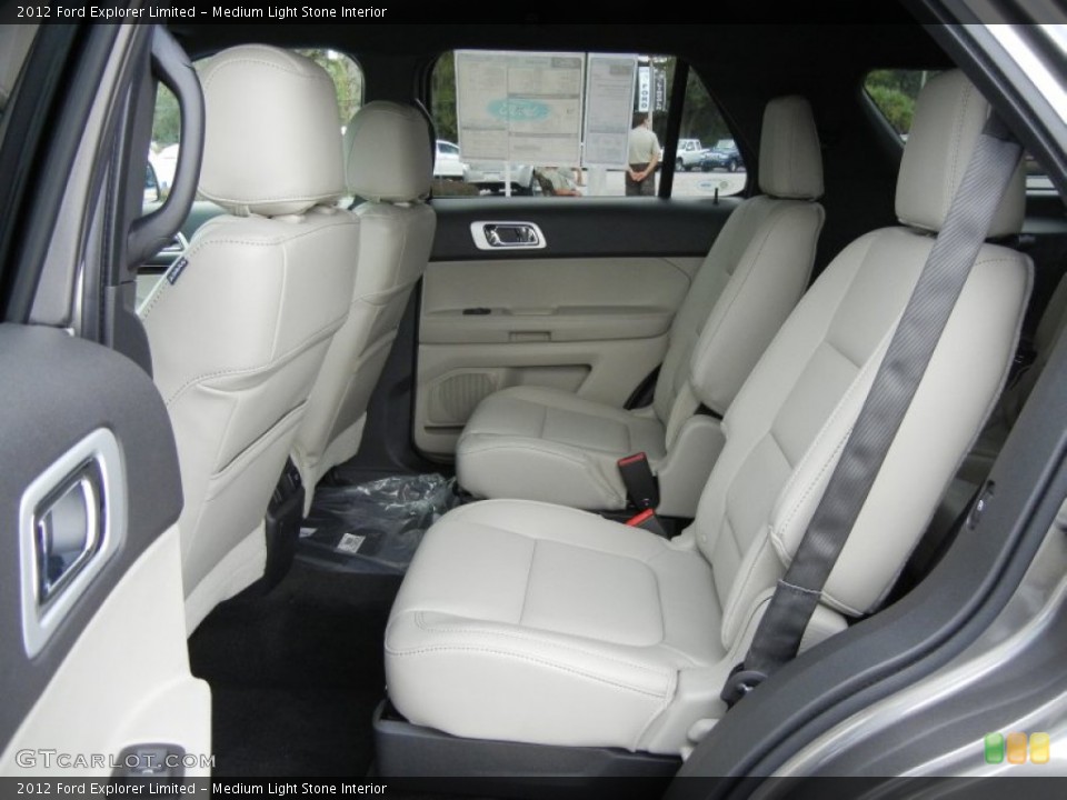 Medium Light Stone Interior Photo for the 2012 Ford Explorer Limited #55461005