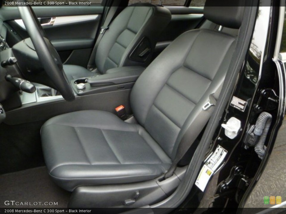 Black Interior Photo for the 2008 Mercedes-Benz C 300 Sport #55461557