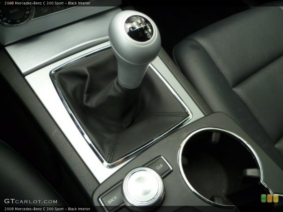 Black Interior Transmission for the 2008 Mercedes-Benz C 300 Sport #55461686