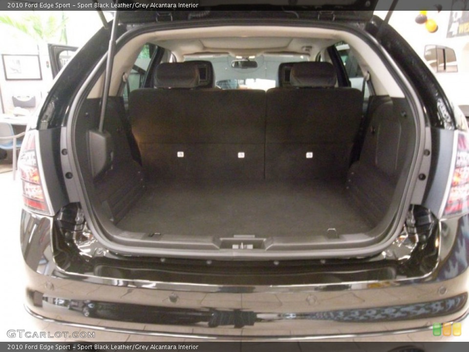 Sport Black Leather/Grey Alcantara Interior Trunk for the 2010 Ford Edge Sport #55461863