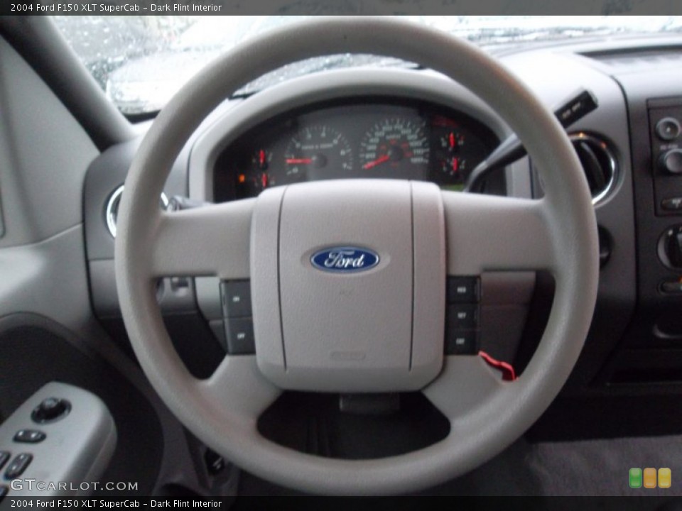 Dark Flint Interior Steering Wheel for the 2004 Ford F150 XLT SuperCab #55462685