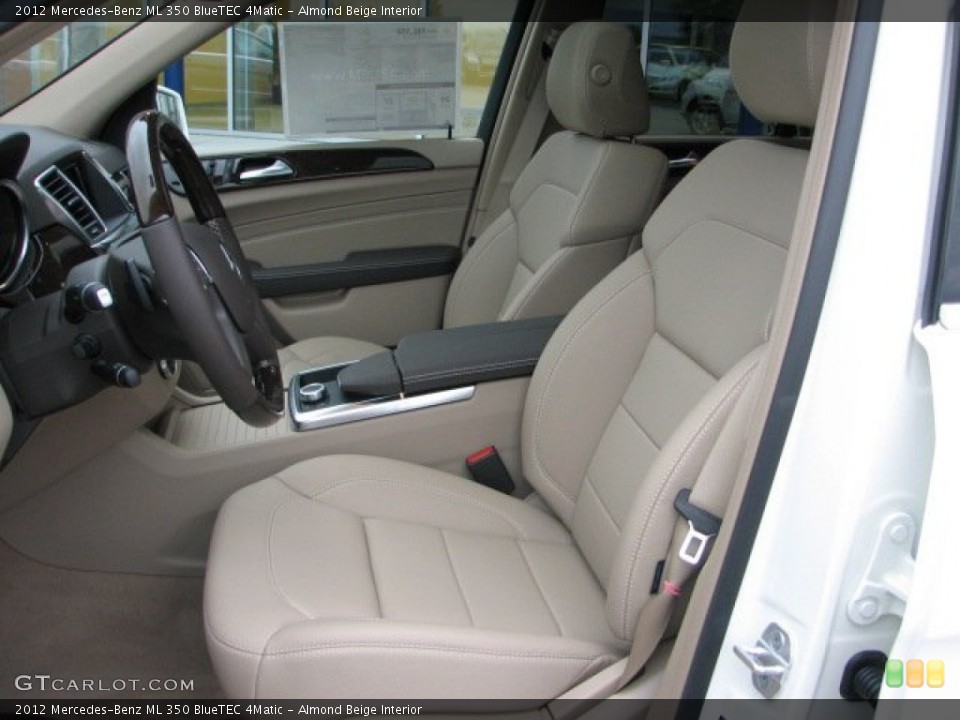 Almond Beige Interior Photo for the 2012 Mercedes-Benz ML 350 BlueTEC 4Matic #55463096