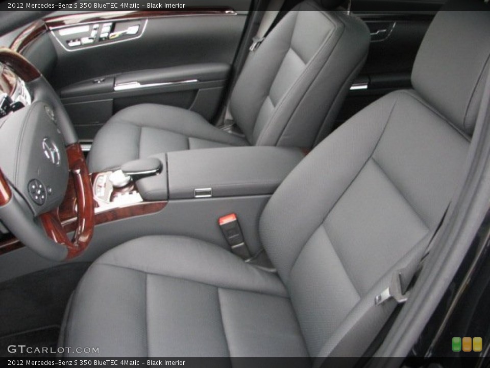 Black Interior Photo for the 2012 Mercedes-Benz S 350 BlueTEC 4Matic #55463285
