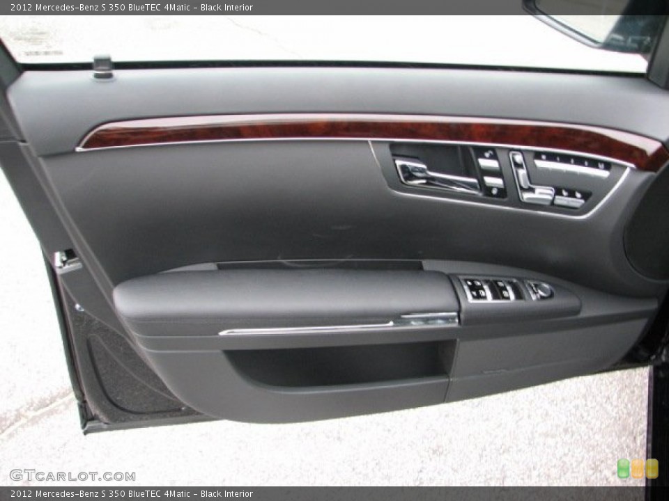 Black Interior Door Panel for the 2012 Mercedes-Benz S 350 BlueTEC 4Matic #55463294
