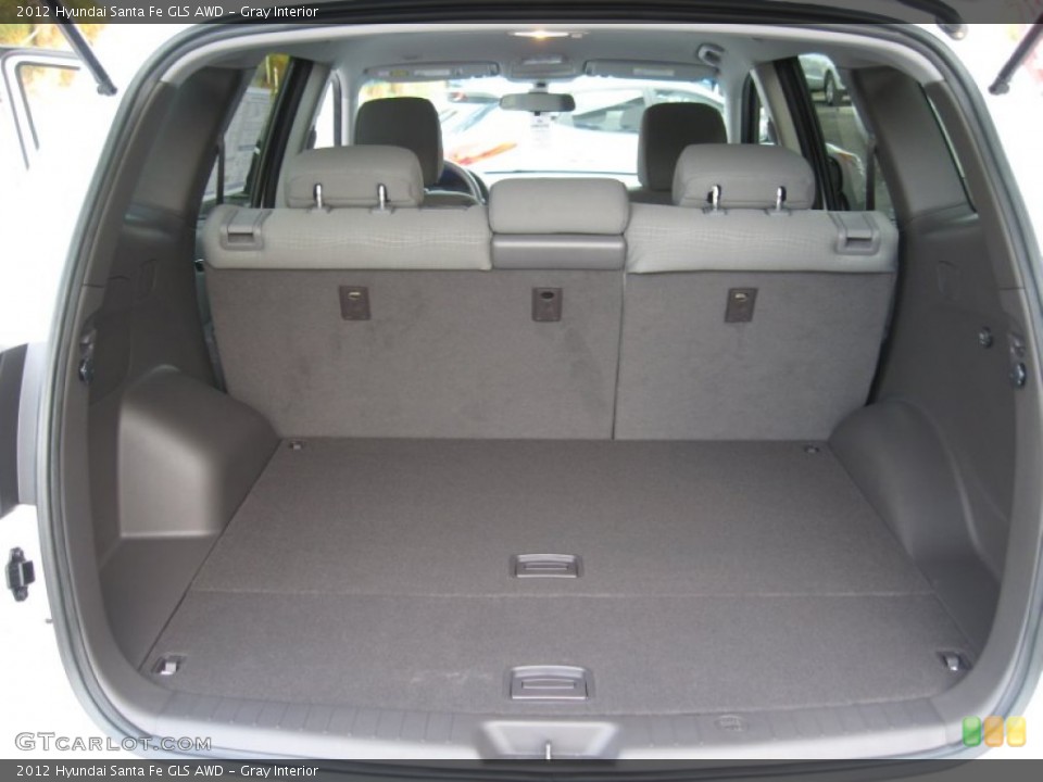 Gray Interior Trunk for the 2012 Hyundai Santa Fe GLS AWD #55463571