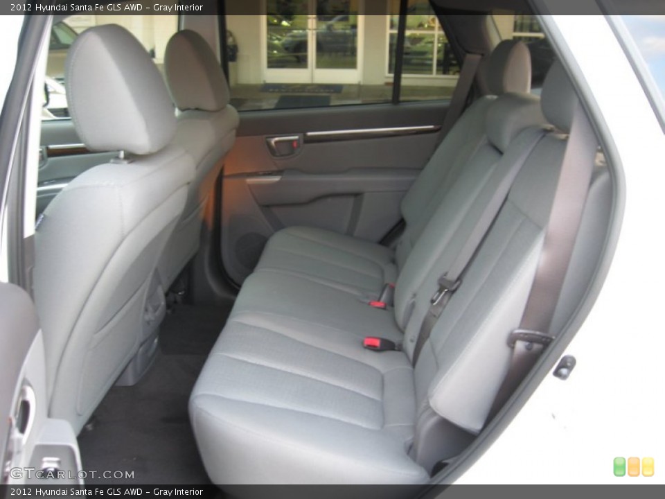 Gray Interior Photo for the 2012 Hyundai Santa Fe GLS AWD #55463614