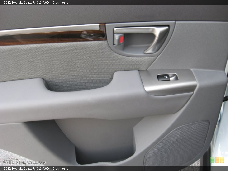 Gray Interior Door Panel for the 2012 Hyundai Santa Fe GLS AWD #55463633