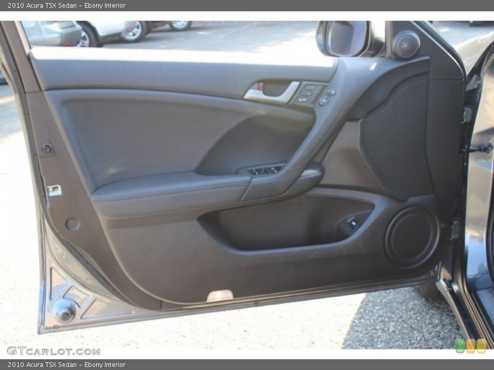 Ebony Interior Door Panel for the 2010 Acura TSX Sedan #55467011