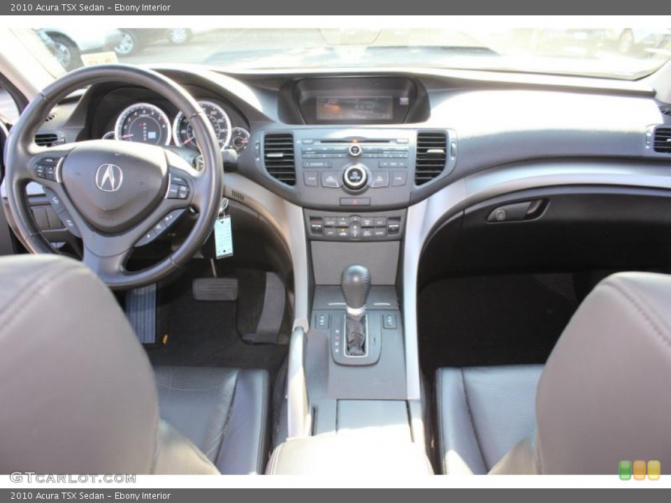 Ebony Interior Dashboard for the 2010 Acura TSX Sedan #55467044