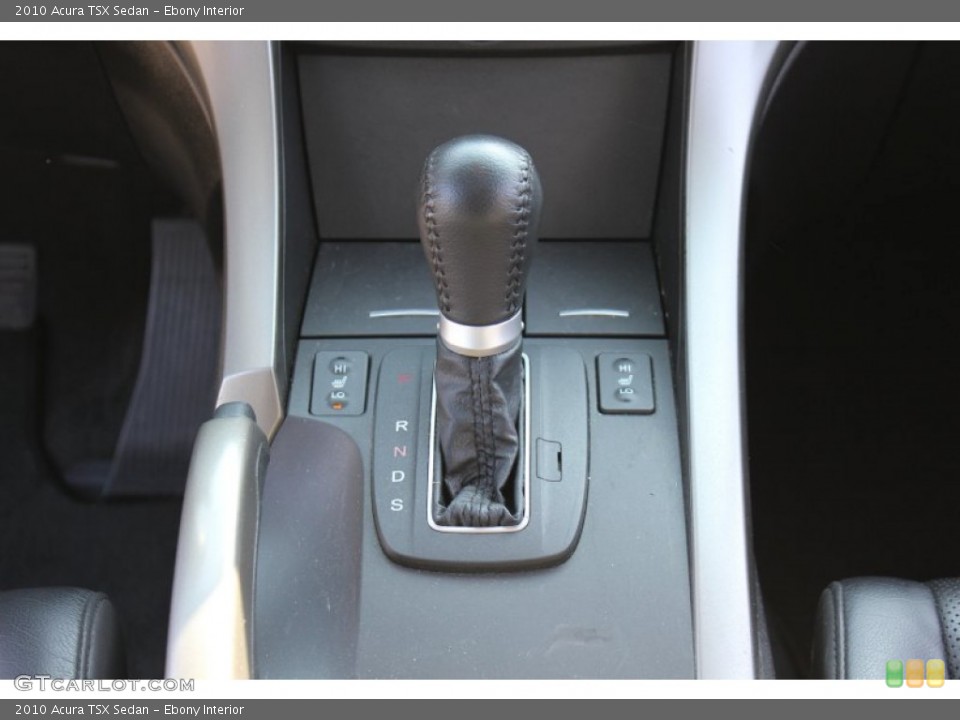 Ebony Interior Transmission for the 2010 Acura TSX Sedan #55467098