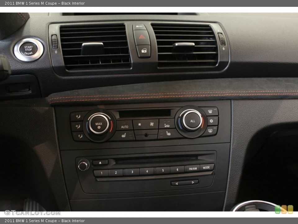 Black Interior Controls for the 2011 BMW 1 Series M Coupe #55470419