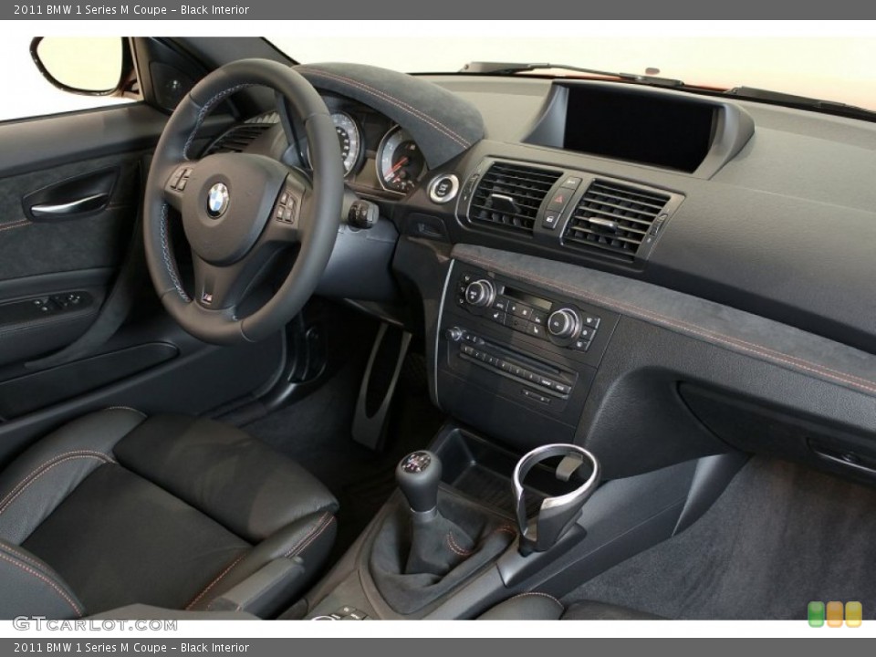 Black Interior Dashboard for the 2011 BMW 1 Series M Coupe #55470554