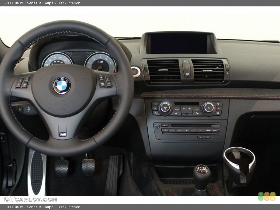 Black Interior Dashboard for the 2011 BMW 1 Series M Coupe #55470587