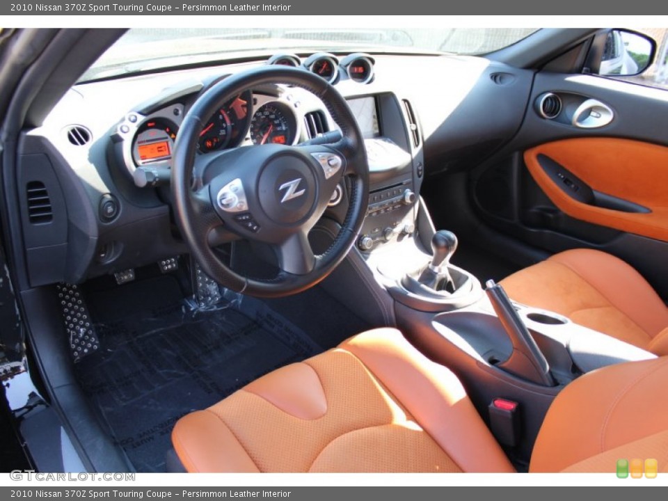Persimmon Leather Interior Photo for the 2010 Nissan 370Z Sport Touring Coupe #55471433
