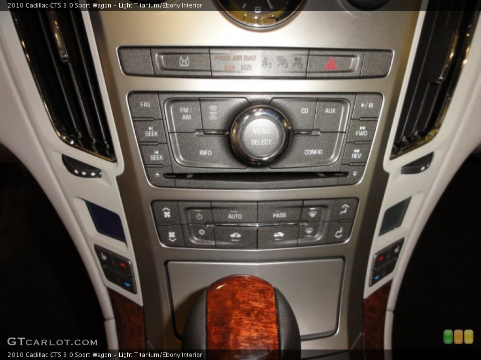 Light Titanium/Ebony Interior Controls for the 2010 Cadillac CTS 3.0 Sport Wagon #55472528