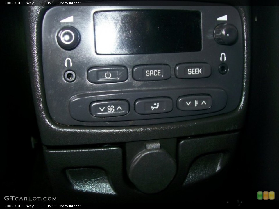 Ebony Interior Controls for the 2005 GMC Envoy XL SLT 4x4 #55474115