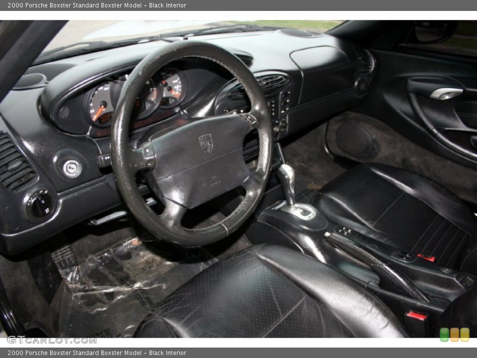 Black Interior Photo for the 2000 Porsche Boxster  #55474337