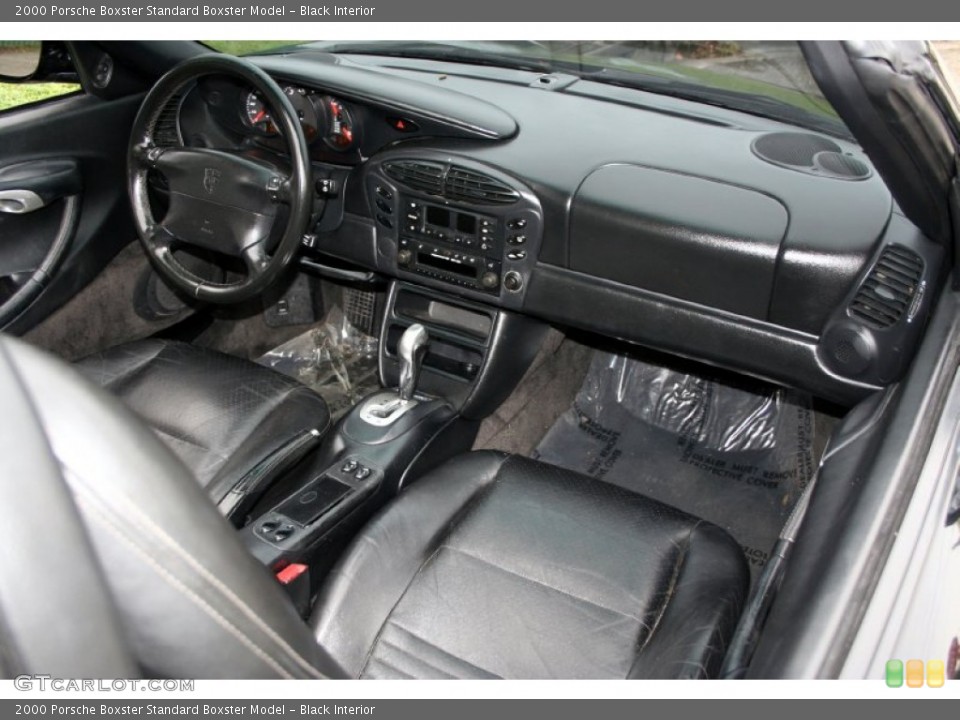 Black Interior Dashboard for the 2000 Porsche Boxster  #55474362