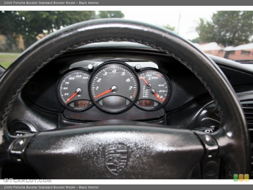Black Interior Gauges for the 2000 Porsche Boxster  #55474370