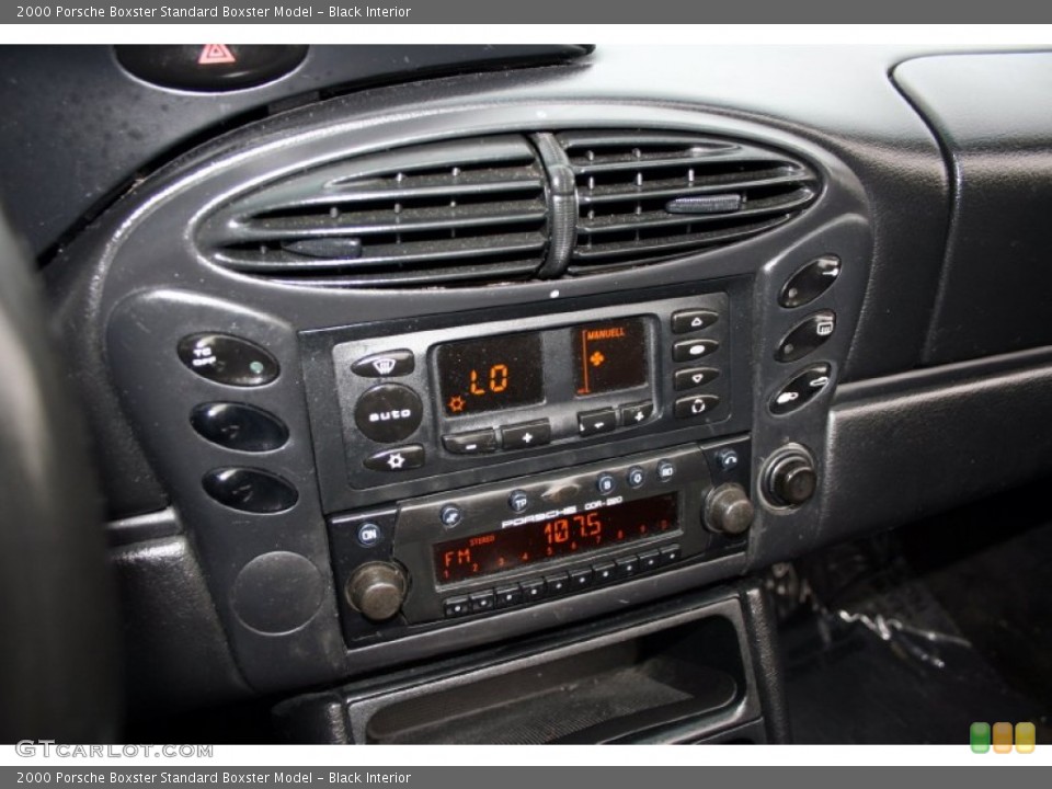 Black Interior Controls for the 2000 Porsche Boxster  #55474466
