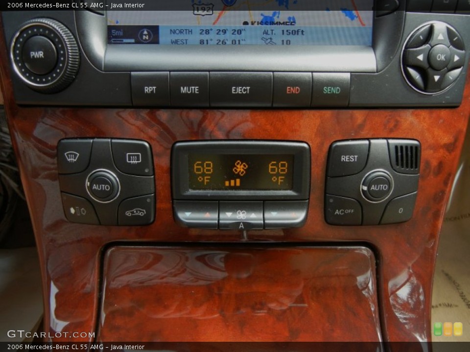 Java Interior Controls for the 2006 Mercedes-Benz CL 55 AMG #55476750
