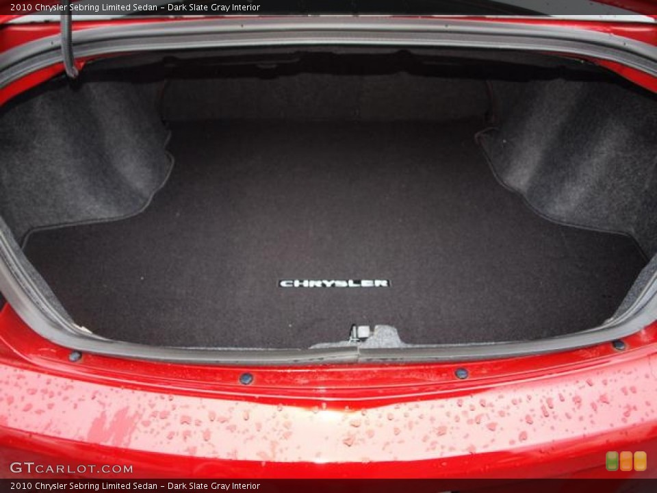 Dark Slate Gray Interior Trunk for the 2010 Chrysler Sebring Limited Sedan #55477607