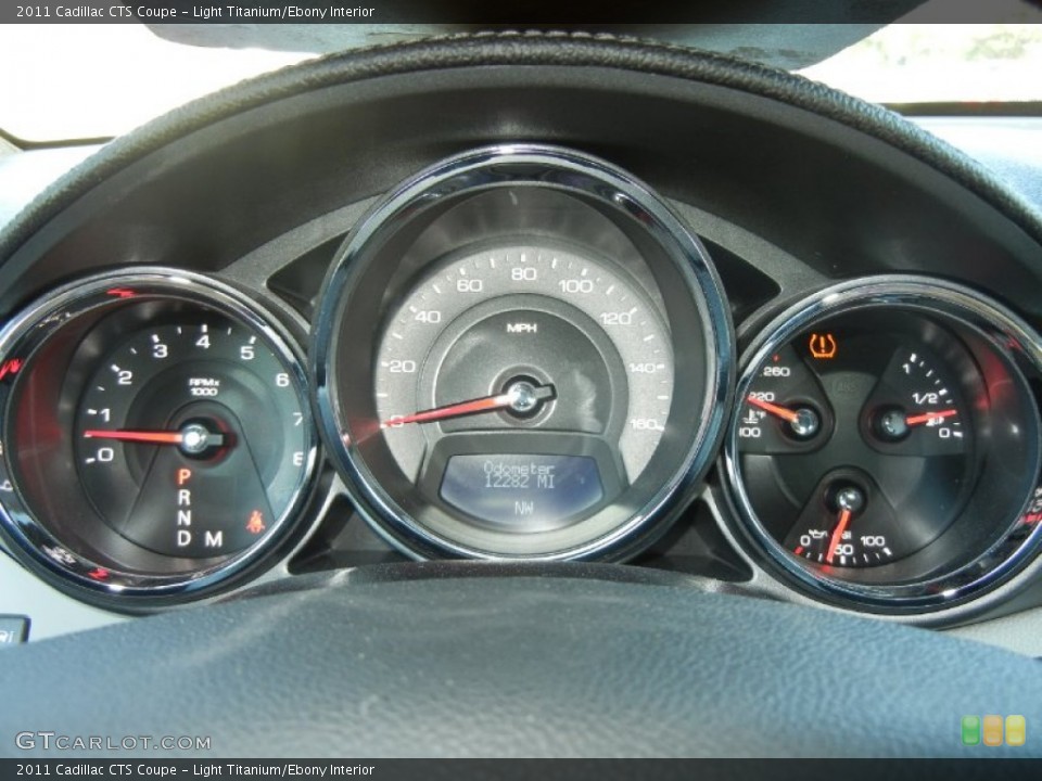 Light Titanium/Ebony Interior Gauges for the 2011 Cadillac CTS Coupe #55477691