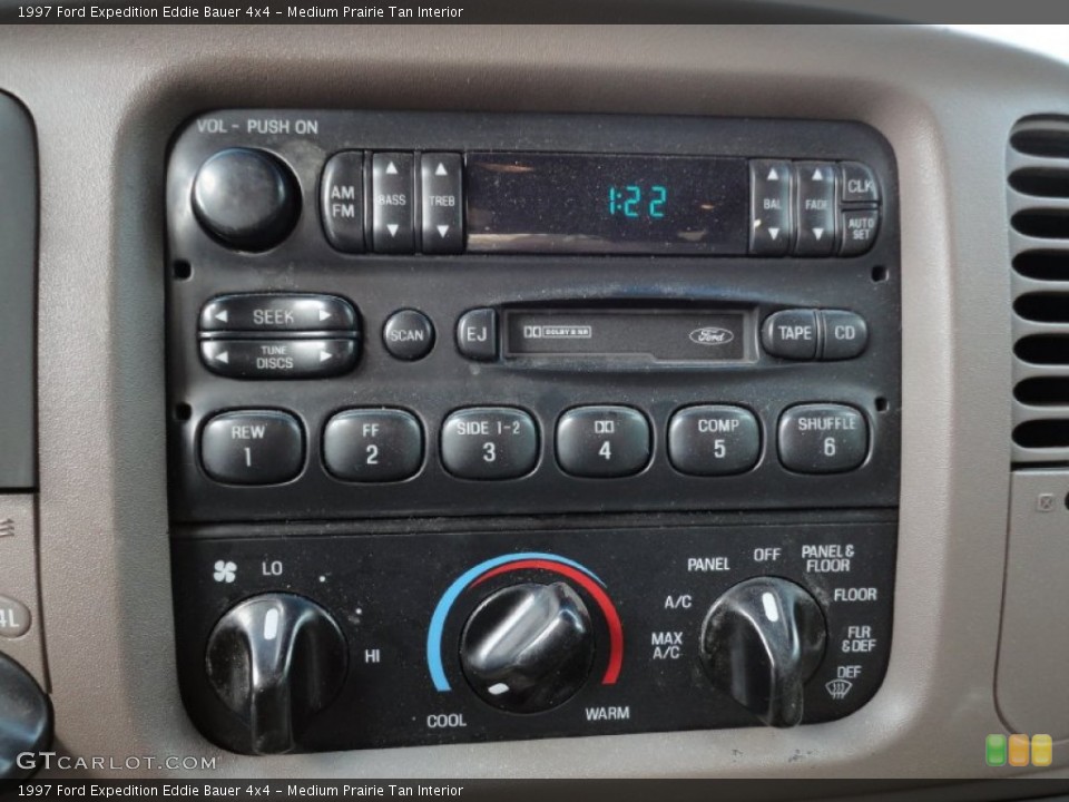 Medium Prairie Tan Interior Audio System for the 1997 Ford Expedition Eddie Bauer 4x4 #55478075