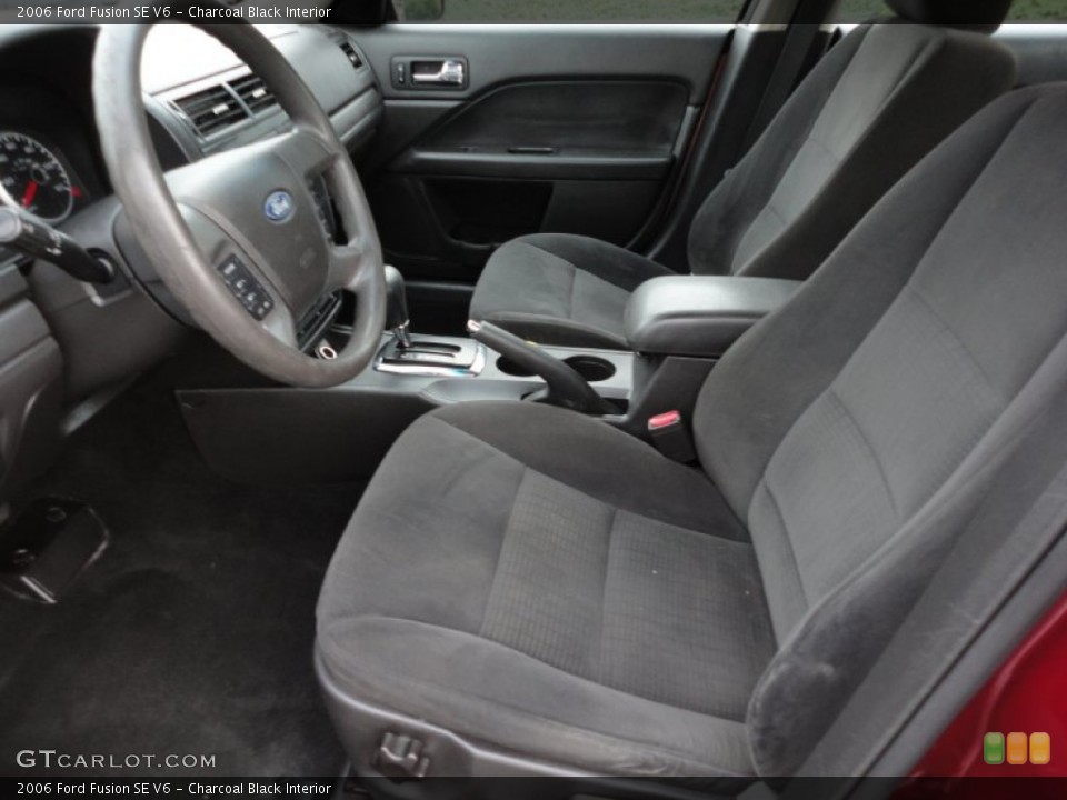 Charcoal Black Interior Photo for the 2006 Ford Fusion SE V6 #55478182