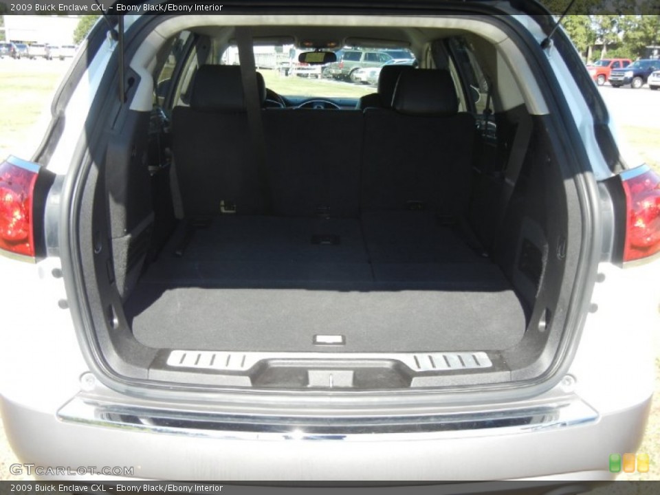 Ebony Black/Ebony Interior Trunk for the 2009 Buick Enclave CXL #55478642