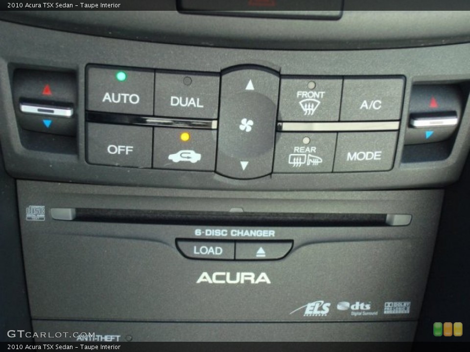 Taupe Interior Controls for the 2010 Acura TSX Sedan #55479230