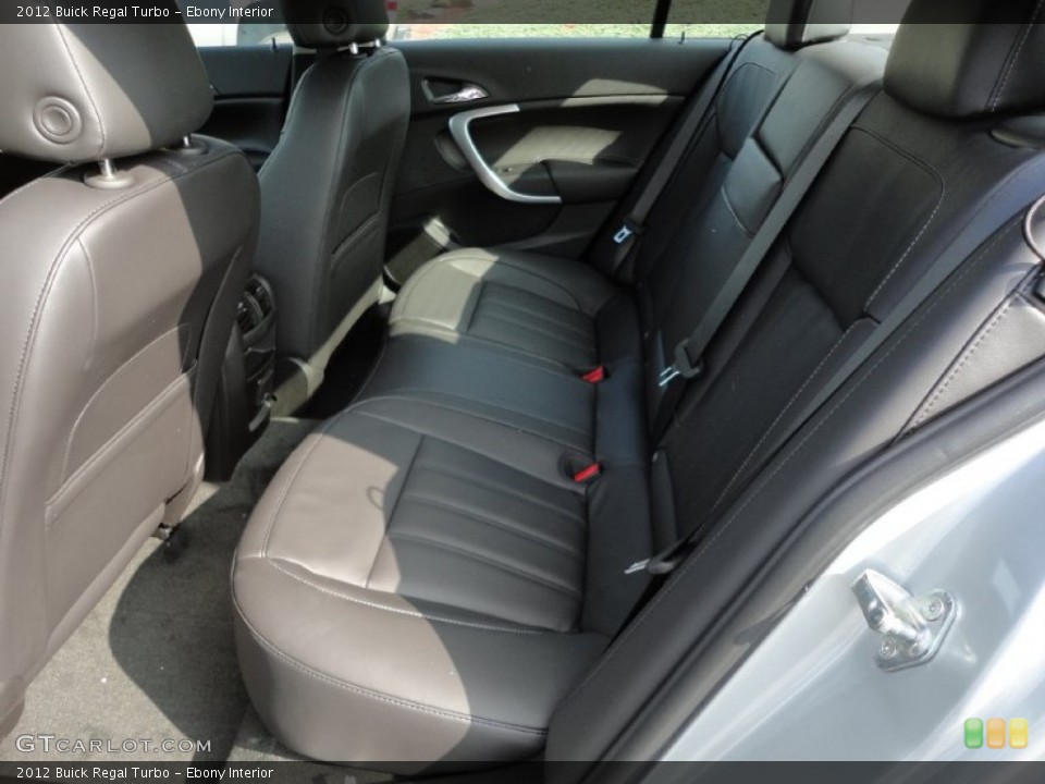 Ebony Interior Photo for the 2012 Buick Regal Turbo #55479673