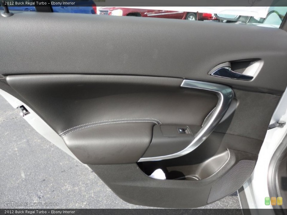 Ebony Interior Door Panel for the 2012 Buick Regal Turbo #55479683