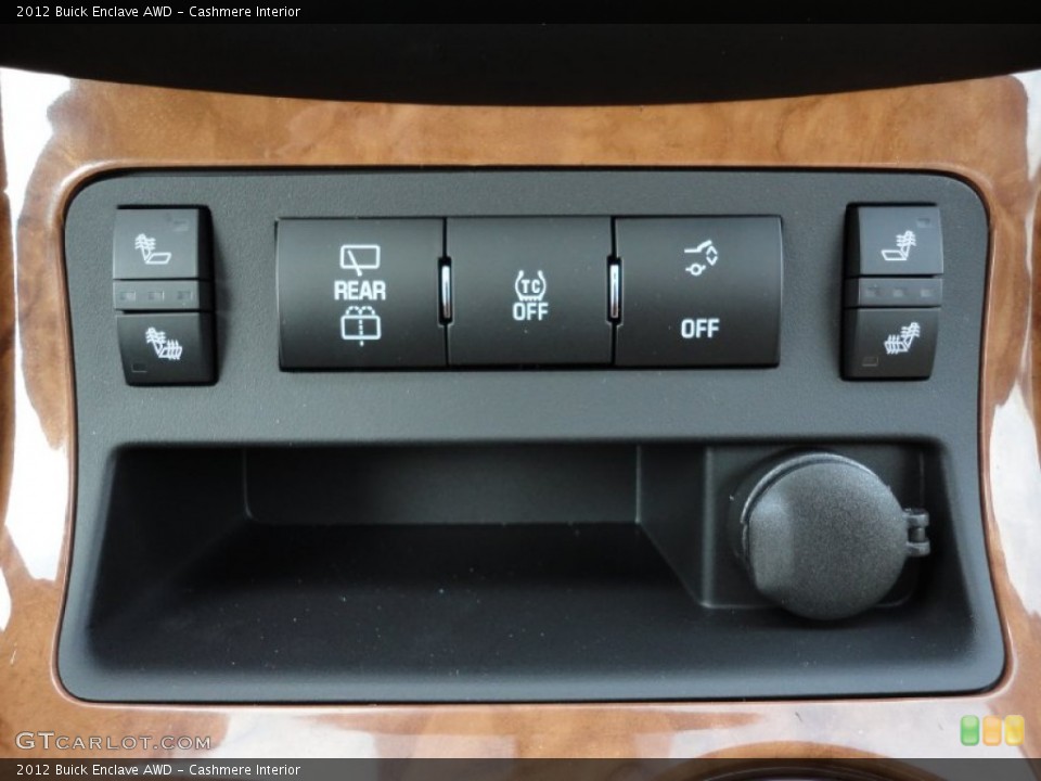 Cashmere Interior Controls for the 2012 Buick Enclave AWD #55479890